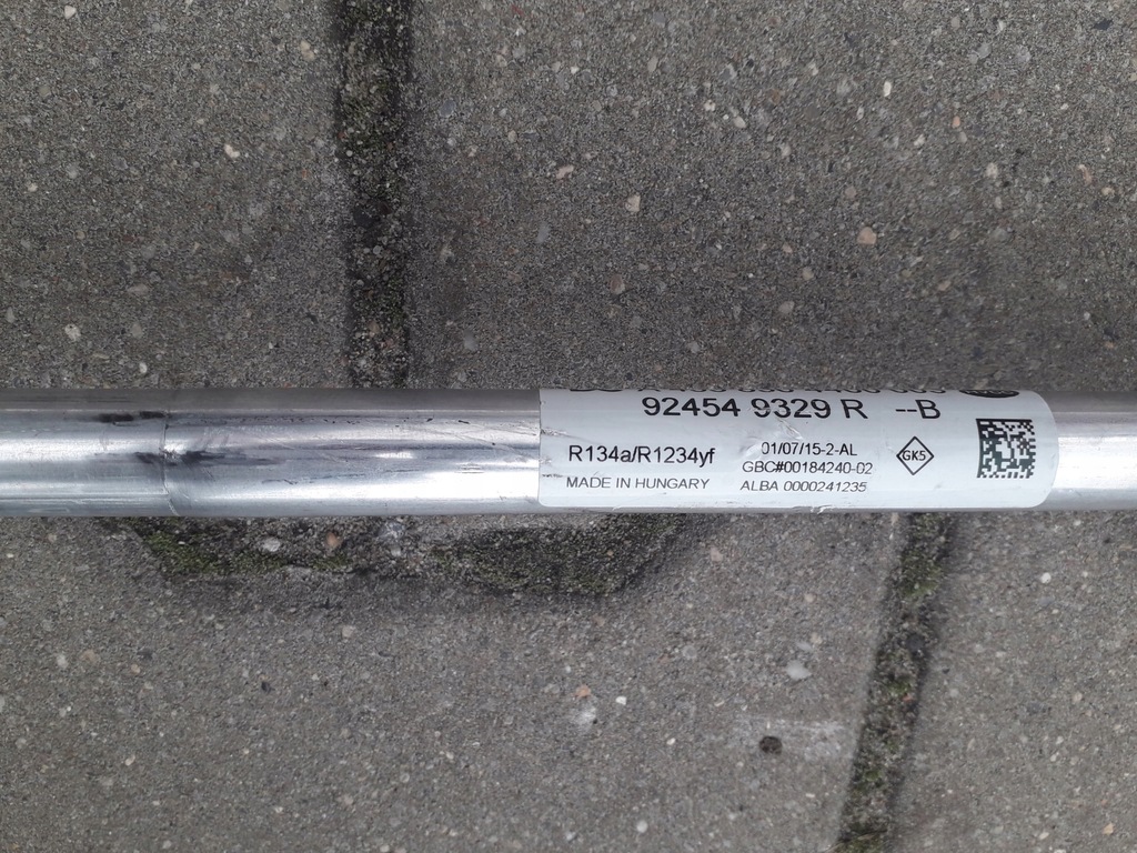 фото №3, Шланг трубка кондиционера renault twingo iii tce