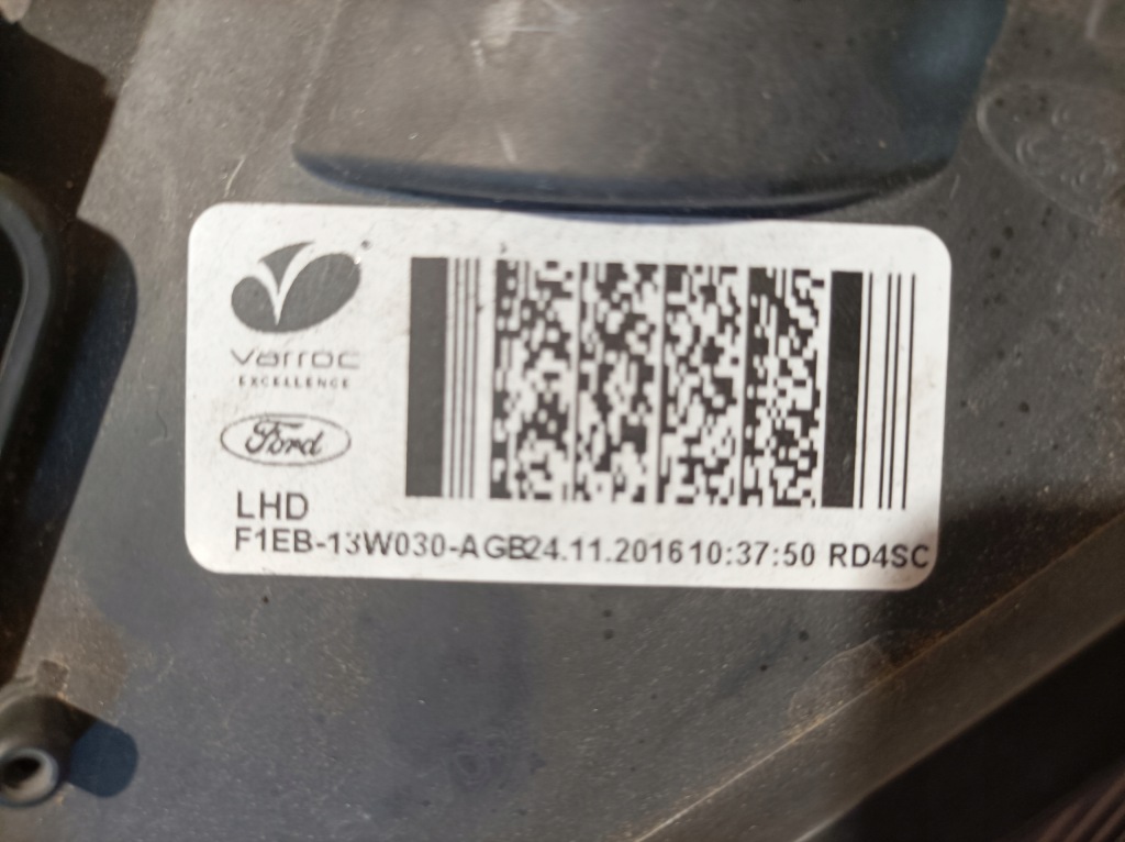 Ford focus mk3 рестайлинг  фара передняя левая черная led Киев