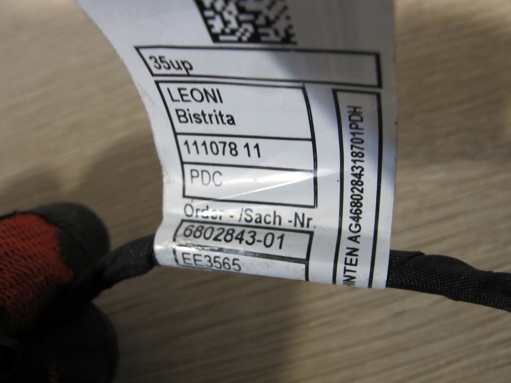 фото №5, Джгут pdc датчики bmw g11 g12 6802843 a89