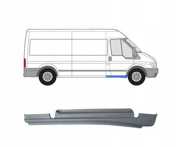 фото №1, Поріг передній ford transit 2000-2006 правий