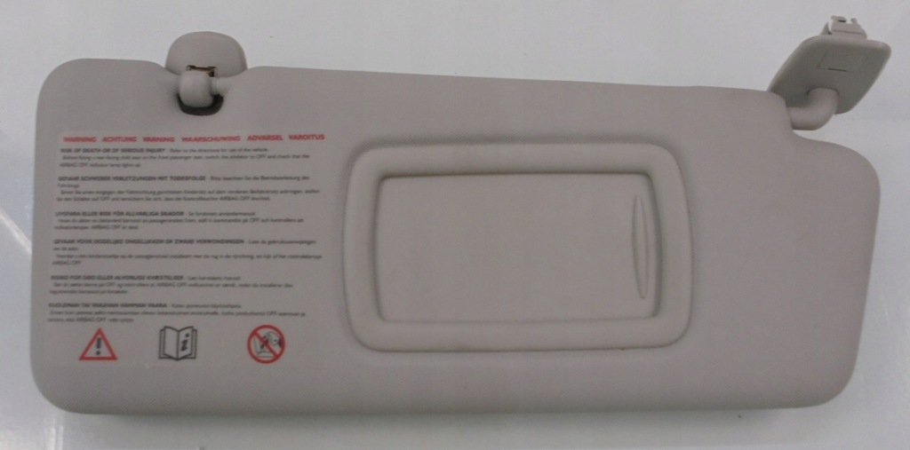 фото №1, Renault laguna iii защита солнцезащитная правая