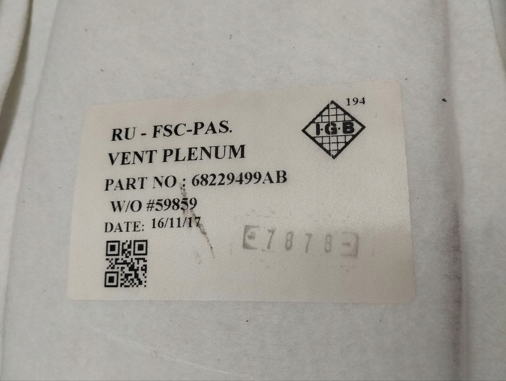 фото №5, Chrysler pacifica 2018 вентилятор / повітродувка сидіння 68229486ad