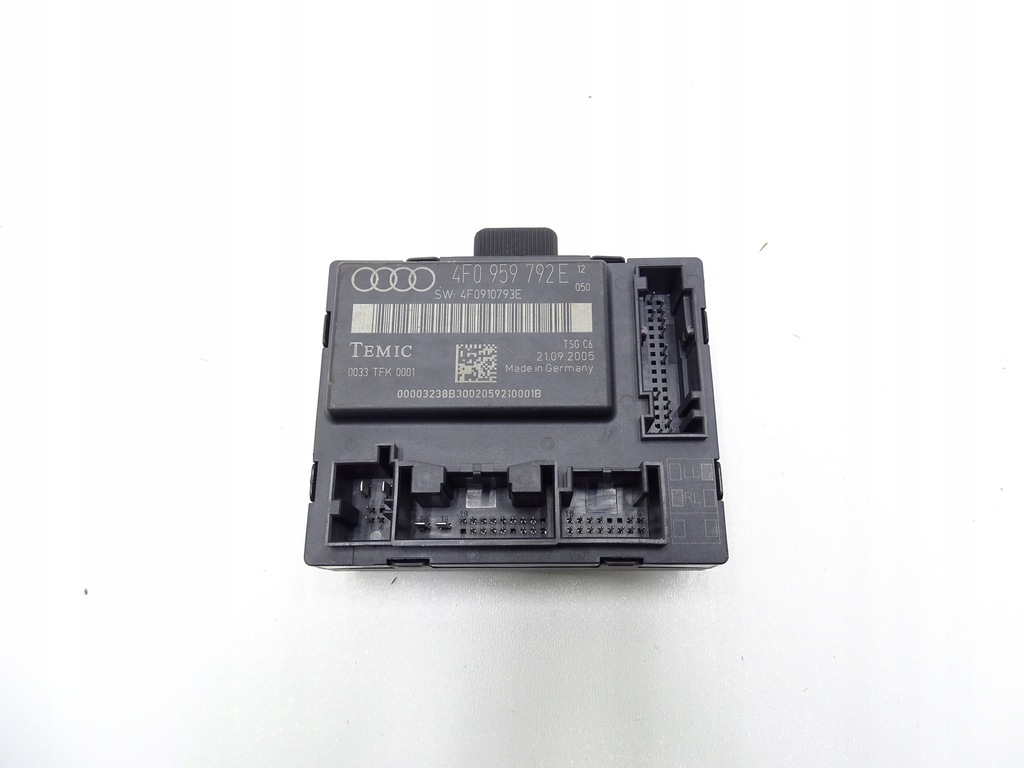 фото №1, Модуль блок керування двері 4f0959792e audi a6 c6 lift