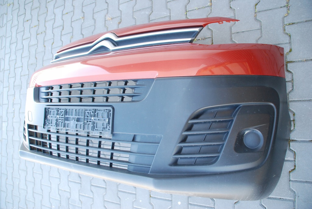 фото №6, Citroen jumpy iii бампер передний решётка радиатора 2018 идеальное состояние