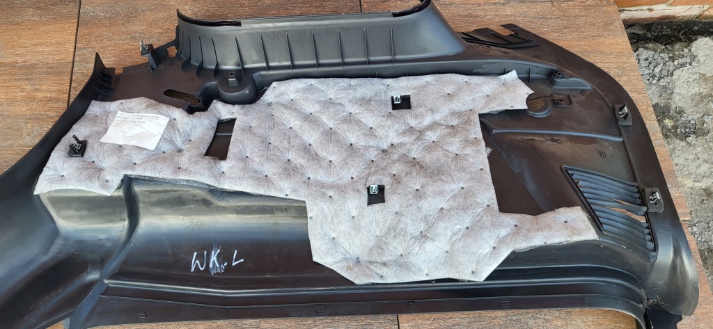 фото №10, Jeep grand cherokee wk 5-10 обшивка багажника лівий задня чорний