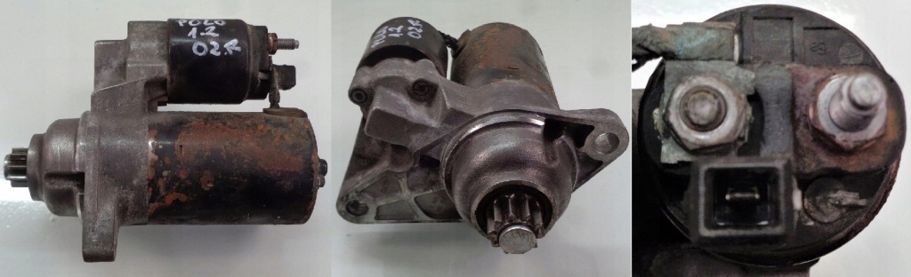 фото №1, Vw polo iv 9n 02 r 1.2 1.4 стартер