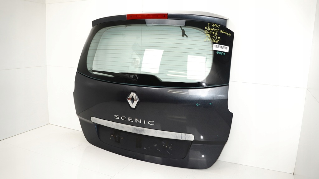 фото №3, Крышка багажника багажника задняя renault grand scenic 09-13r teb66