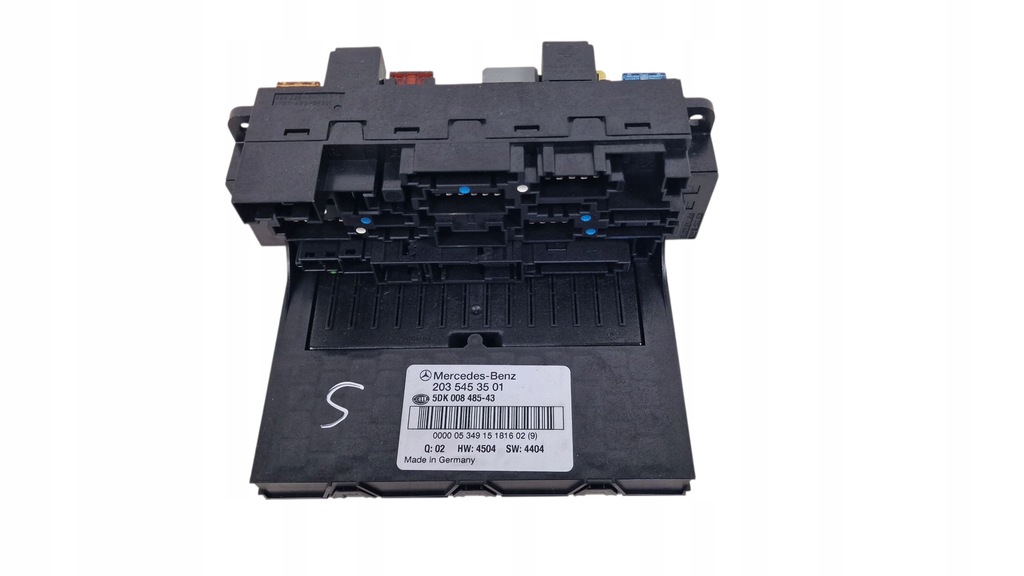 фото №1, Mercedes c-klasa w203 коробка bsi модуль sam 2035453501