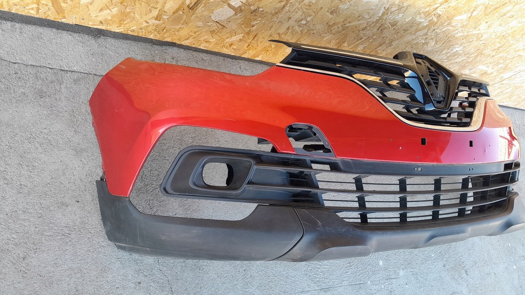 фото №6, Renault captur lift бампер передній решітка радіатора червоний гарний