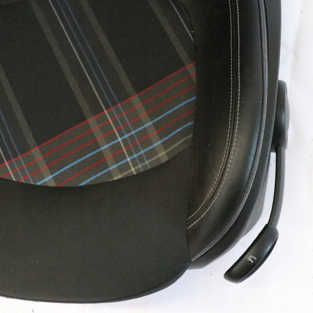 Mini paceman r61 сидіння sport комплект шкіра матеріал чорний hot cross в Україні