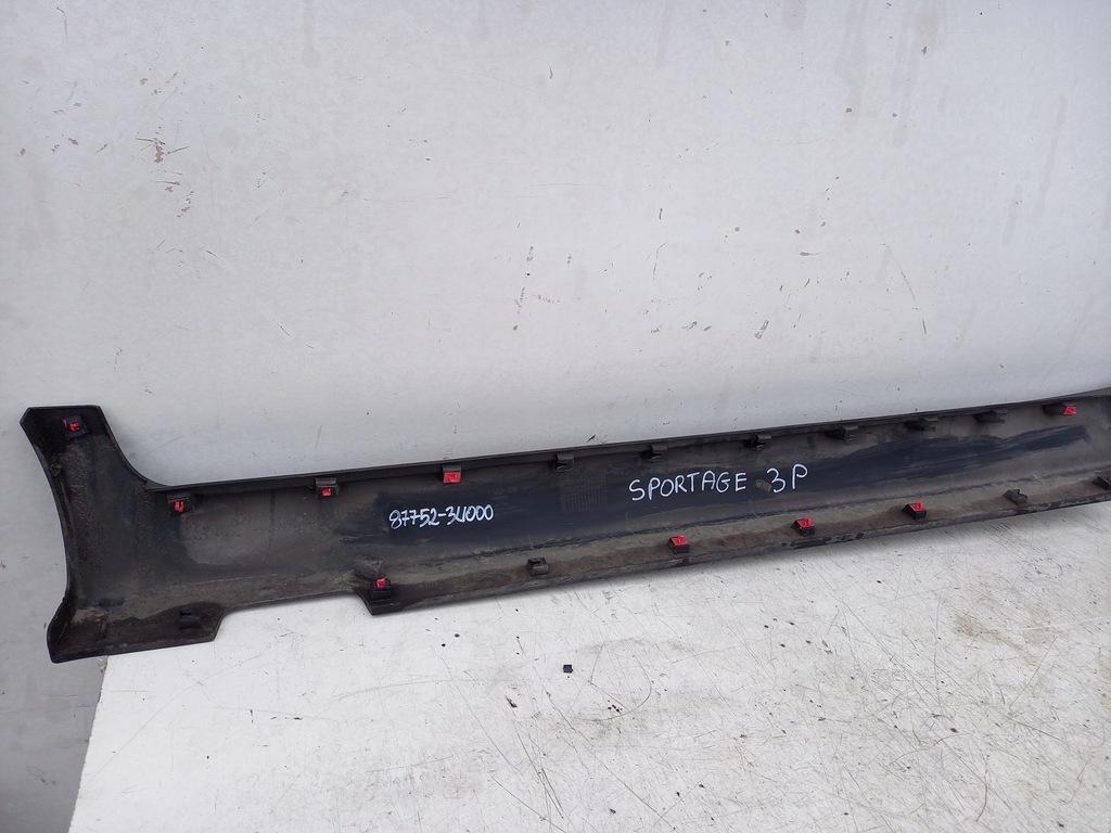фото №6, Молдинг порог правая kia sportage iii 87752-3u000