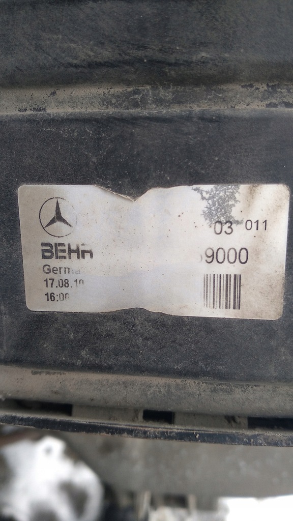 фото №4, Радиатор mercedes actros mp2 mp3