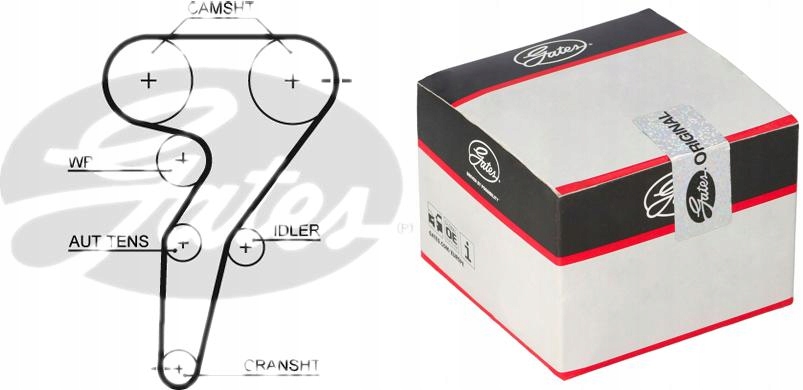 фото №1, Gates kp75429xs насос водяная + набор ремень распределительного вала