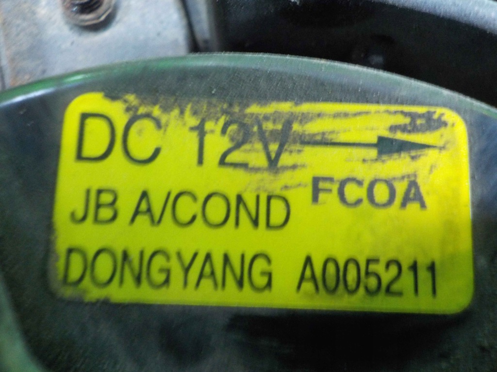 фото №4, Kia rio ii lift 1.4 b 10r вентилятор радиатора 25380iqxxx a005211