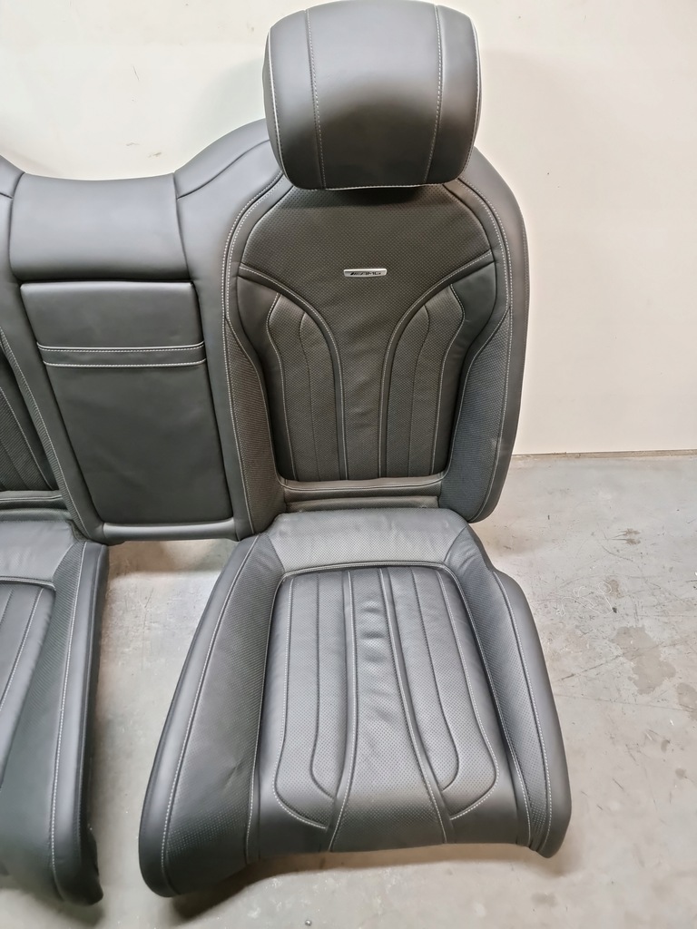 фото №6, Mercedes w217 сидіння сидіння заднє сидіння комплект