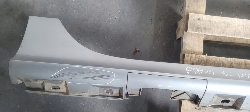 фото №10, A7 4g s7 молдинг поріг накладка sline права правий перед ly7g