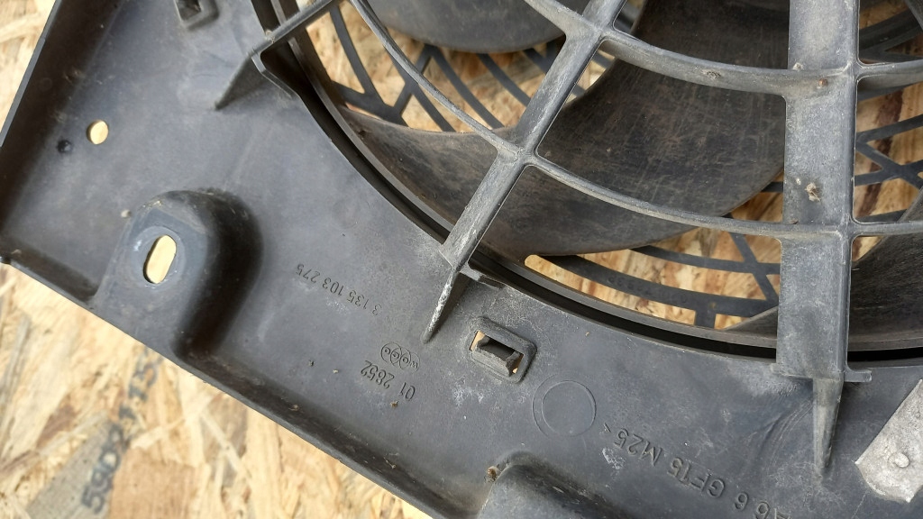 Вентилятор радіатора opel astra g 98r 1.6b 90570744 в Україні