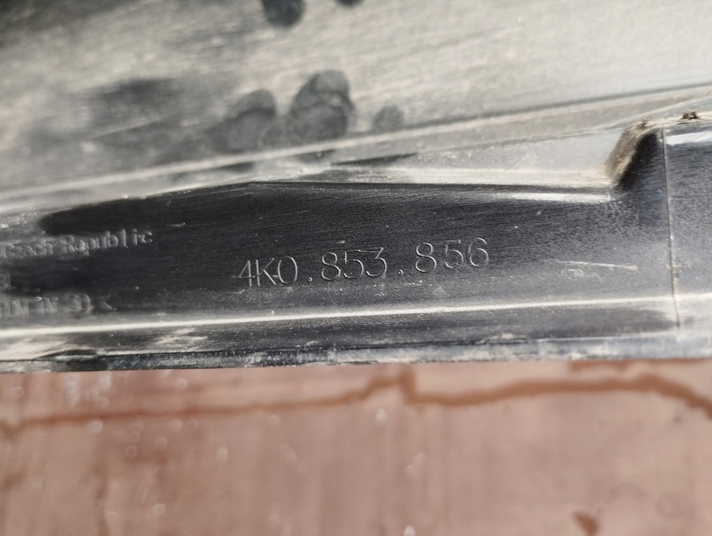 фото №6, Поріг молдинг права audi a6 c8 4k 4k0 звичайна 4k0853856