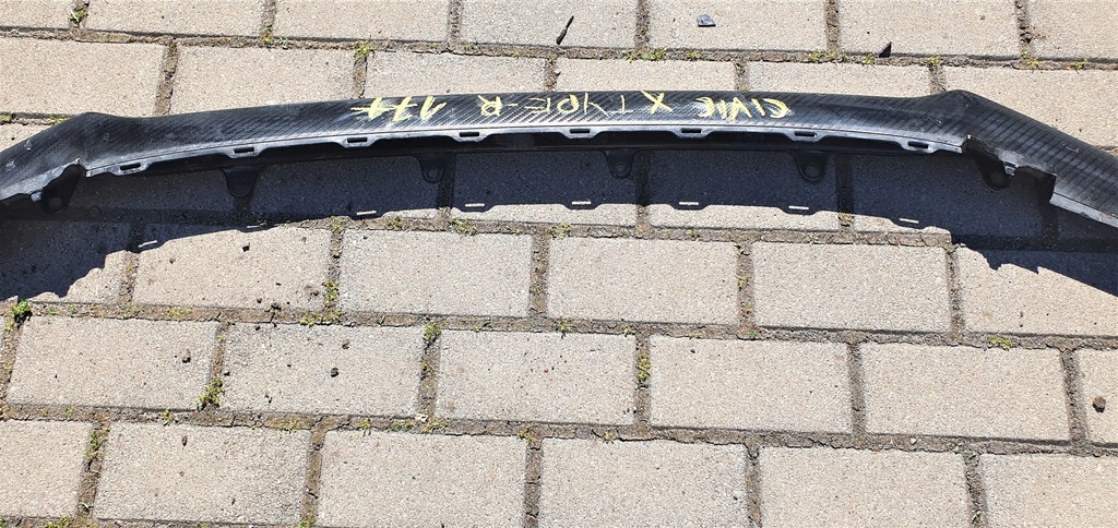 фото №5, Накладка-спойлер спойлер honda civic x type-r 2017+