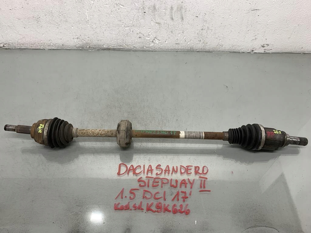 фото №1, Привідний вал права dacia sandero ii stepway 1.5 dci 391007857r