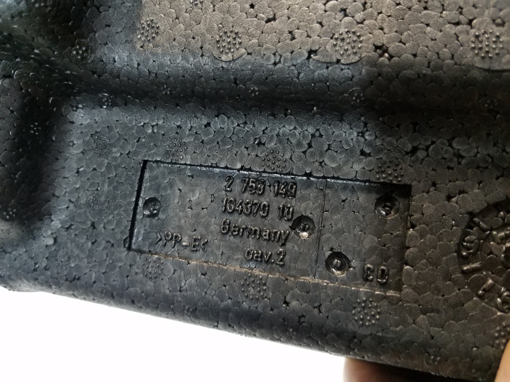 Пенополистирол багажника задний  mini cooper r58 2759149 Доставка