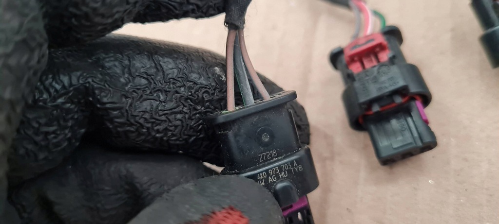 фото №6, A5 8w штекер колодка pdc 4k0973703a vw audi a4 b9 8w a5 q7 4m q5 80a