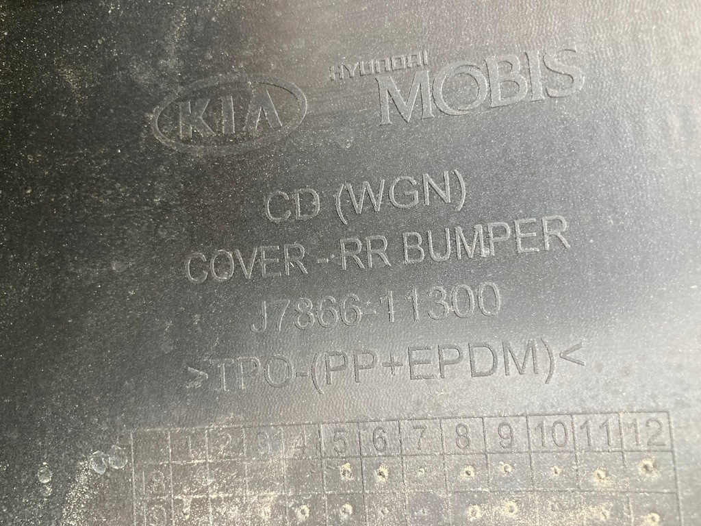 фото №7, Kia ceed iii kombi gt-line бампер задня задній j7866-11300