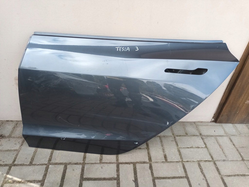 фото №1, Двері ліва задні tesla 3 задня лівий