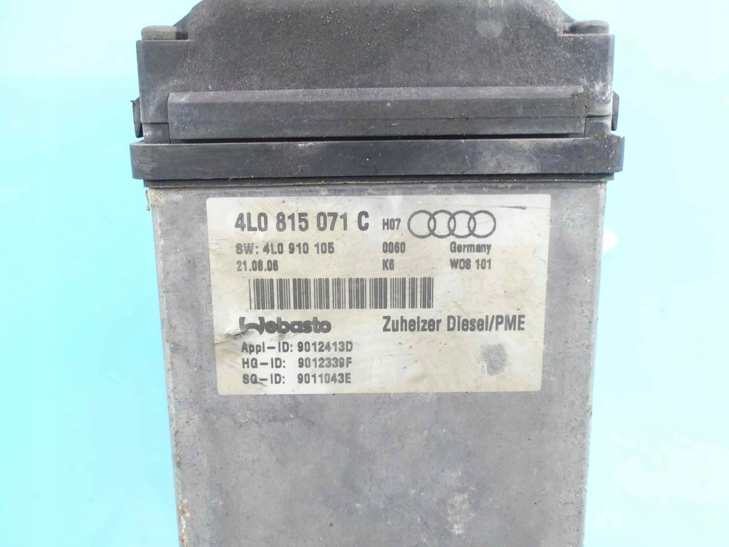 фото №8, Webasto audi q7 i 4l 4l0815071c