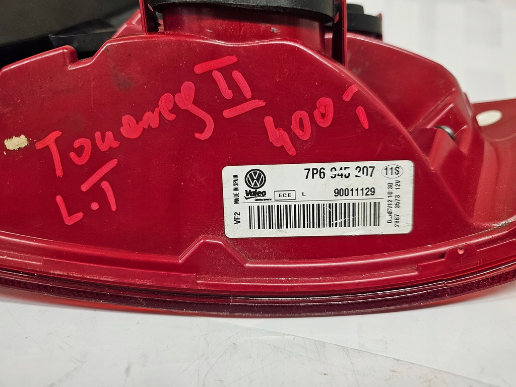 фото №16, Volkswagen touareg ii 7p6 лампа ліва задня задня 7p6945207