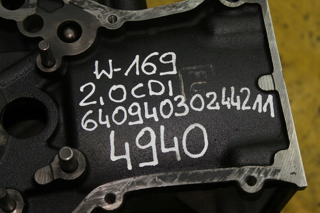 фото №16, Блок двигателя w169 w245 2.0 cdi r6400110701