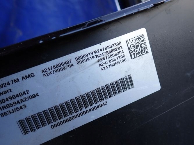 фото №8, Mercedes w247 247 b-klasa amg 18- бампер задний задняя