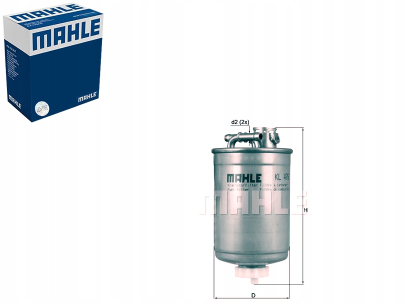 Купить Фильтр топлива [mahle]