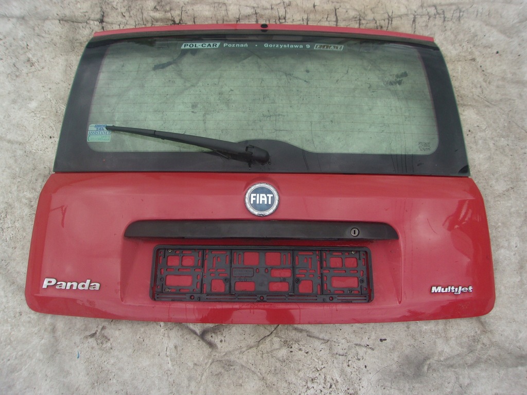 фото №1, Fiat panda ii крышка багажника задняя kpl. 199/a
