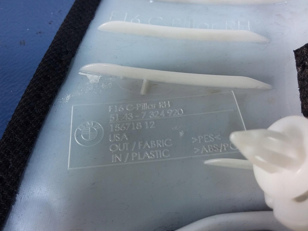 фото №6, Bmw x6 f16 f86 захист стійка c права 7324920