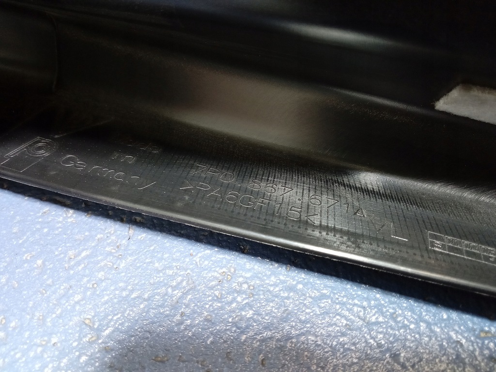 фото №6, Cayenne ii 7p5 молдинг двері водія 7p0867671