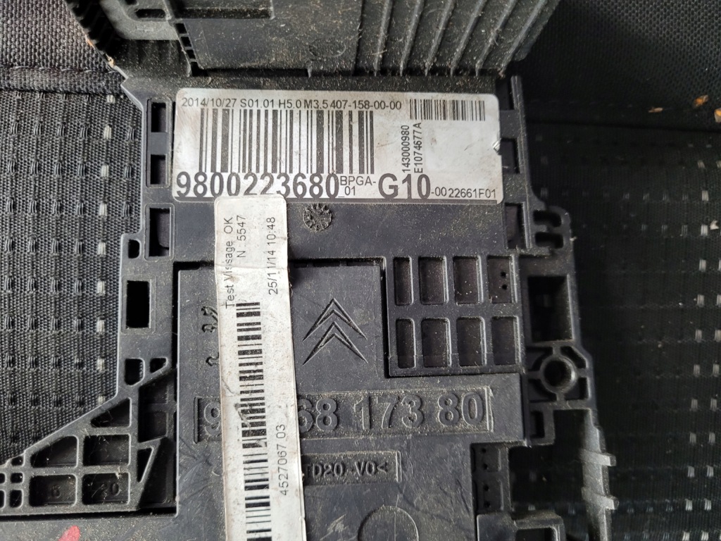 фото №4, Модуль акумулятор psa 9800223680