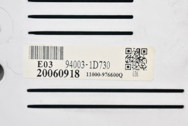 фото №7, Счетчик приборы eu 94003-1d730 kia carens 3 iii 2.0 16v 145 km 06-10