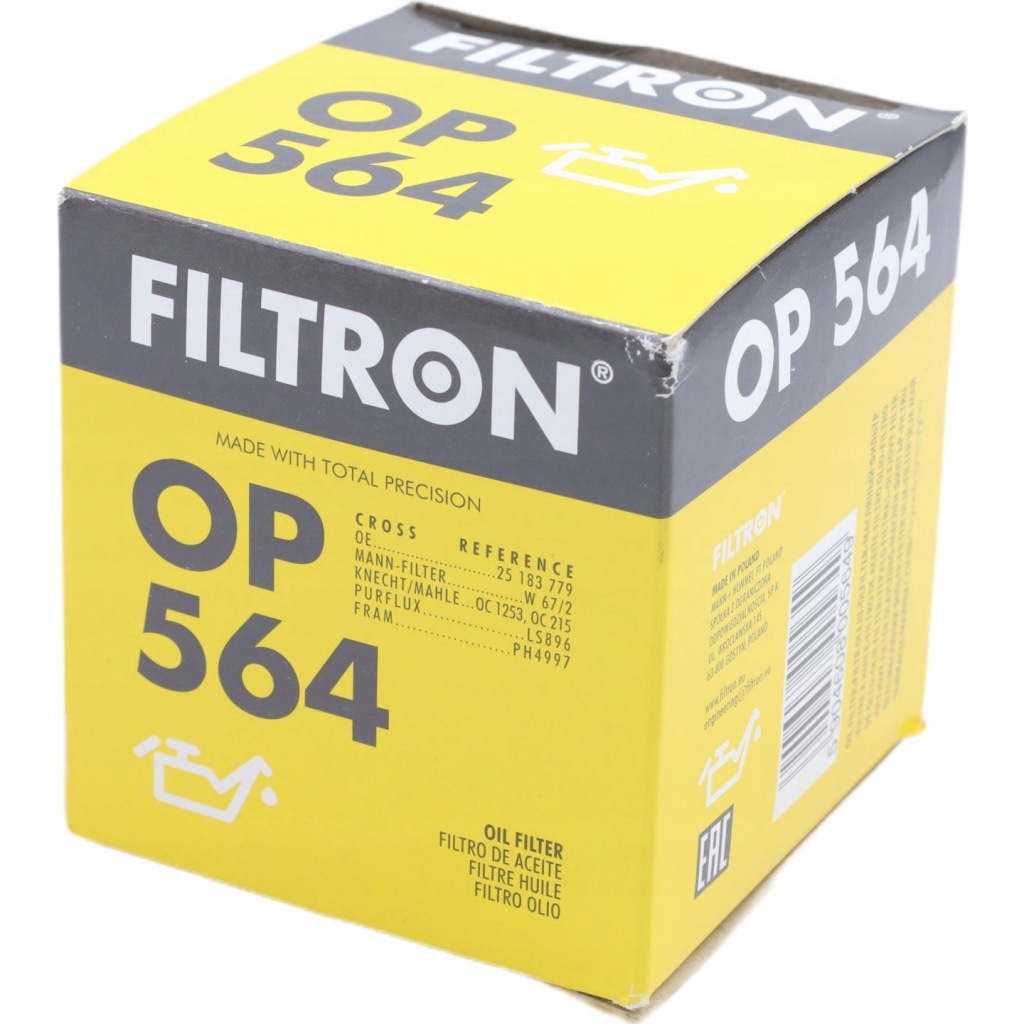 Фильтр масла filtron op564 Доставка