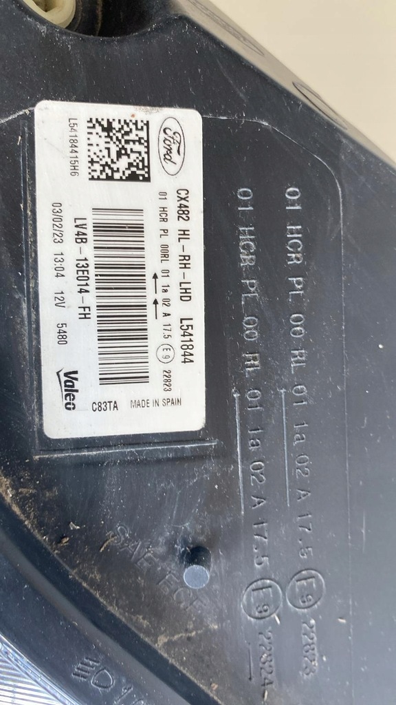 фото №13, Ford kuga mk3 3 iii full led лампа правая перед eu