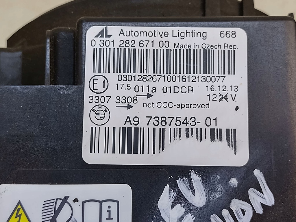 фото №12, Bmw 4 f32 f33 14-17 лампа ліва передня bixenon некерована 7387543 europa