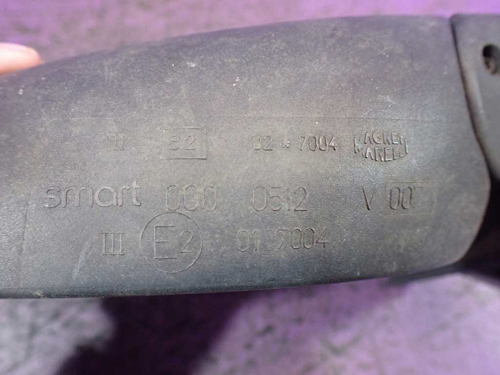 фото №7, Smart fortwo w450 98- дзеркало праве ручні механічний 0000512v007