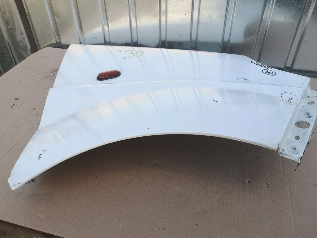 фото №12, Крыло правый перед opel vivaro a renault trafic ii lift primastar 06-14