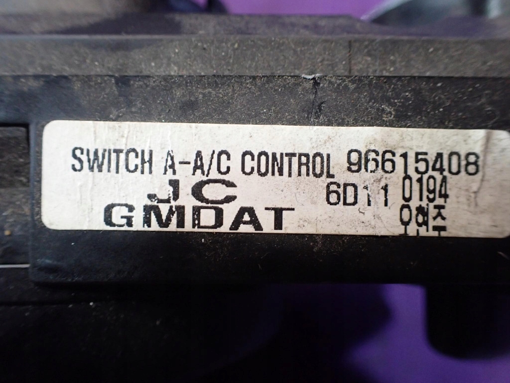 фото №7, Chevrolet lacetti i 04-13 панель кондиционера обдув 96615408