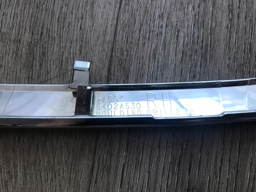 фото №10, Mitsubishi asx lift 16-19 хром решётка правый оригинальный номер