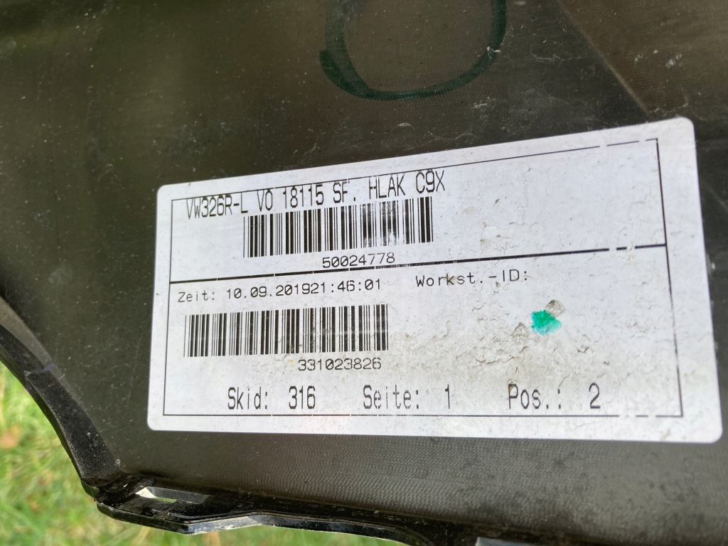 фото №13, Vw tiguan 5na r-line бампер перед