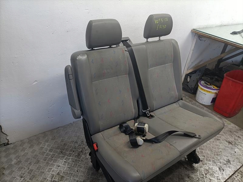 фото №2, Сиденье заднее сиденье ii ряд ремни vw transporter t5