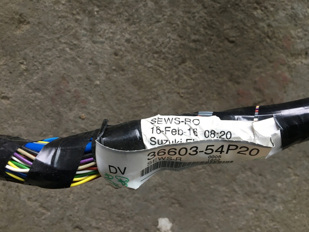 фото №12, Suzuki vitara iii 15- джгут салону електропроводка europa