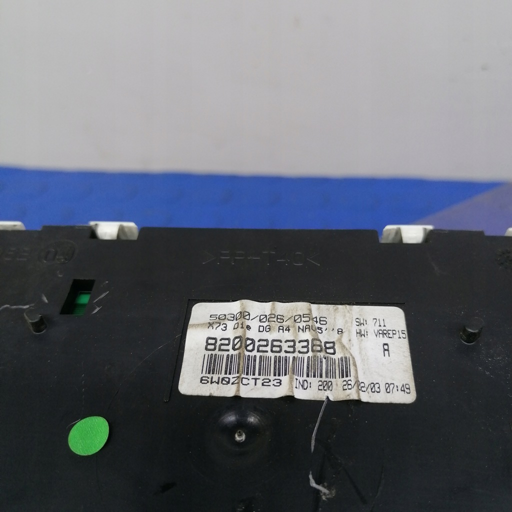 фото №7, Renault vel satis 2.2dci лічильник прилади 8200263368