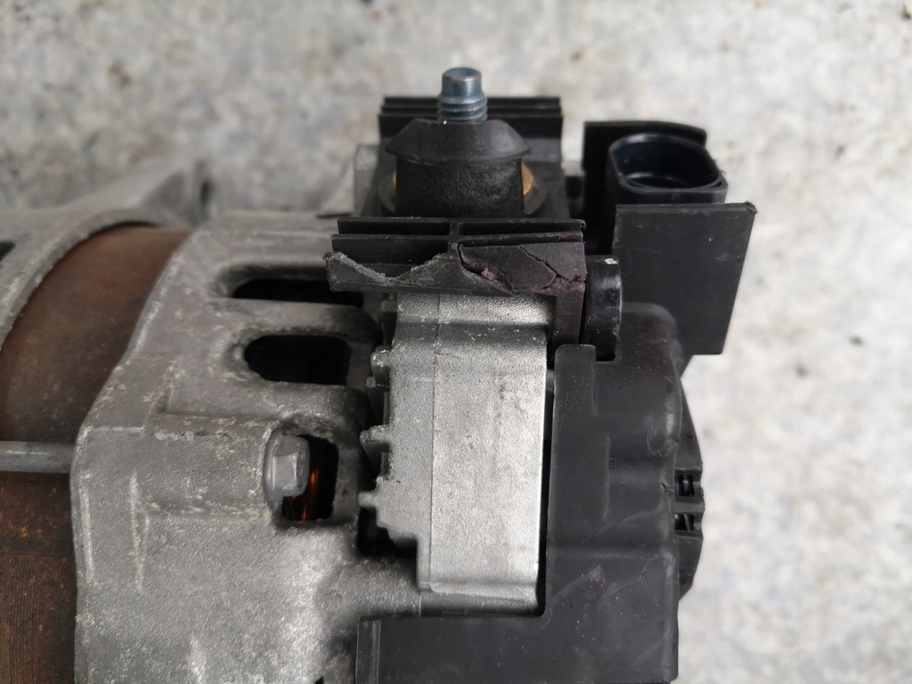 фото №6, Fiat 500 panda hybrid гибрид генератор ремень orginal